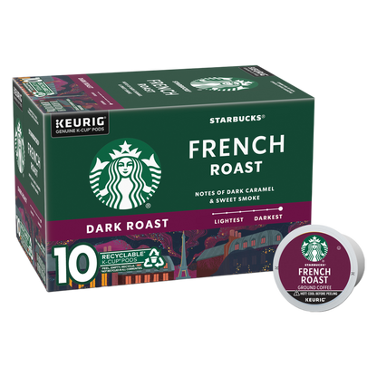Starbucks K-Cup French Roast Coffee 4.2oz 10ct