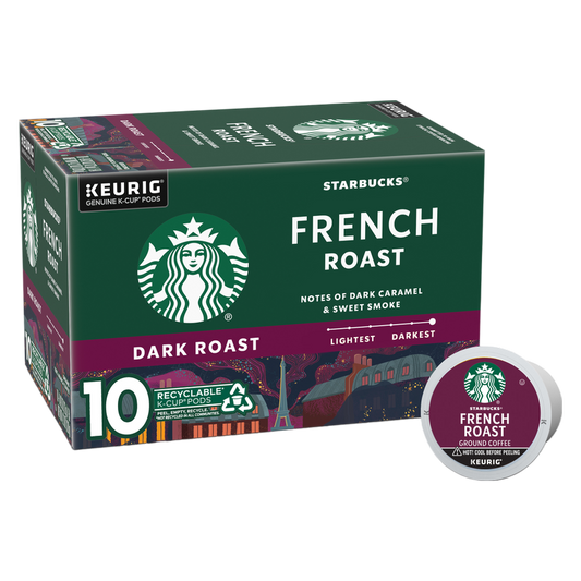 Starbucks K-Cup French Roast Coffee 4.2oz 10ct