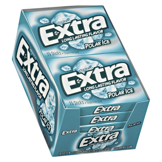 Extra Polar Ice Sugarfree Gum 15ct 10 CT