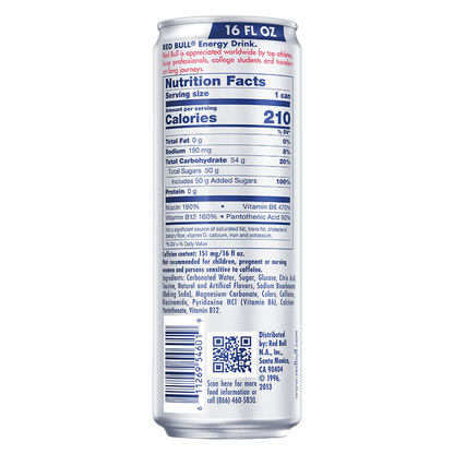 Red Bull Energy Drink 16oz Can