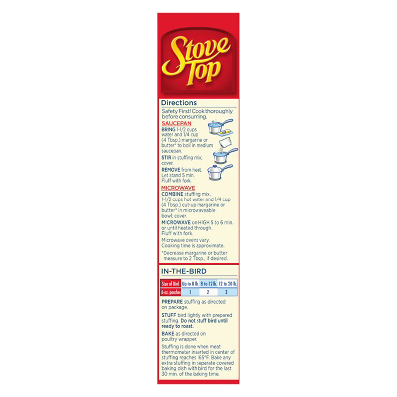 Stove Top Stuffing Stove Top Turkey 6oz