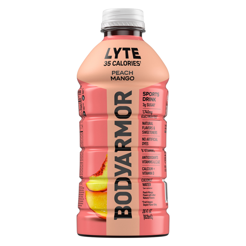 BODYARMOR LYTE Peach Mango Sports Drink 28oz Btl