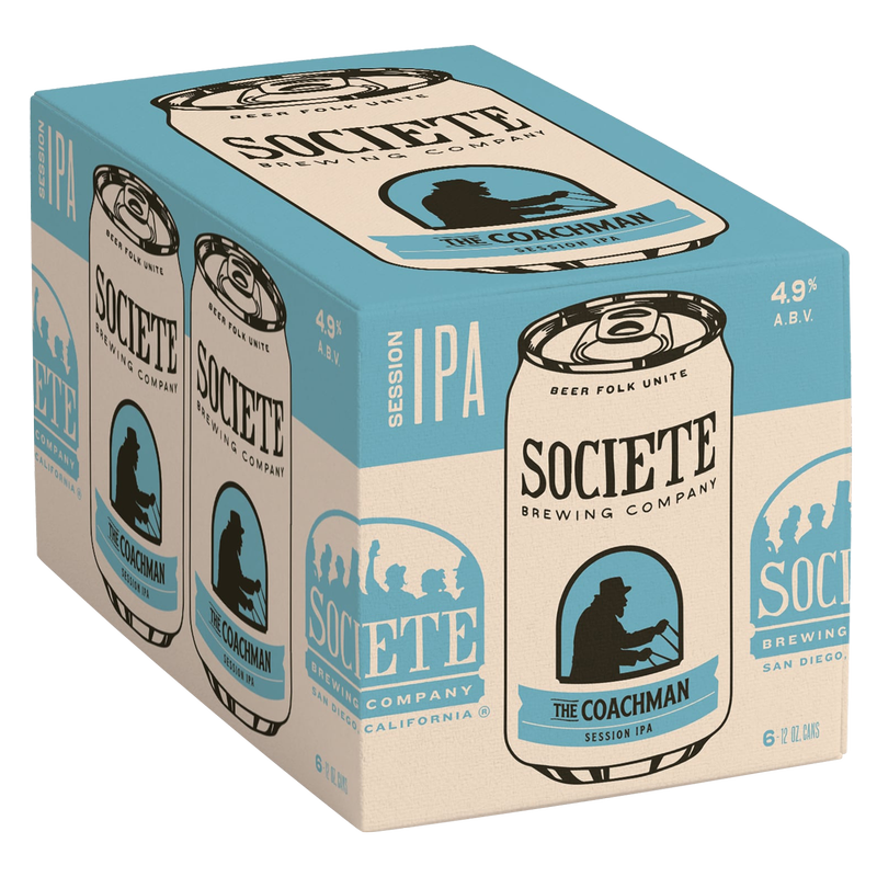 Societe Brewing The Coachman Session IPA 6pk 12oz Can