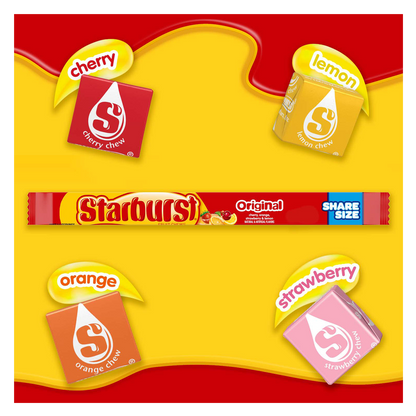 Starburst Original Fruit Chews Share Size 3.45oz