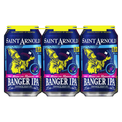 St. Arnold Banger IPA 6pk 12oz Can 8.4% ABV
