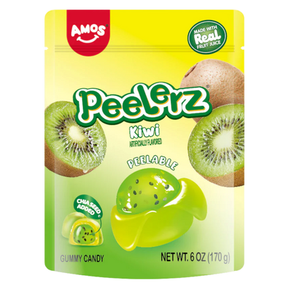 Amos Peelerz Gummy Kiwi, 6oz