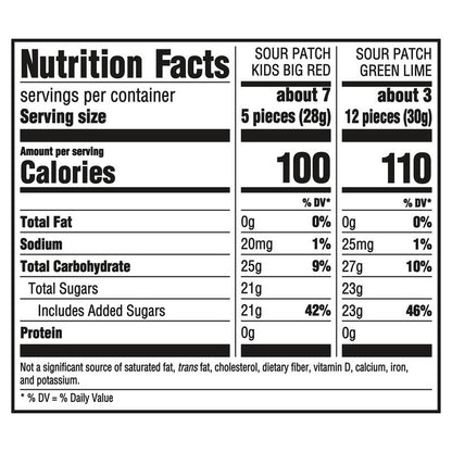 Sour Patch Kids Santa and Elves, 9.8oz