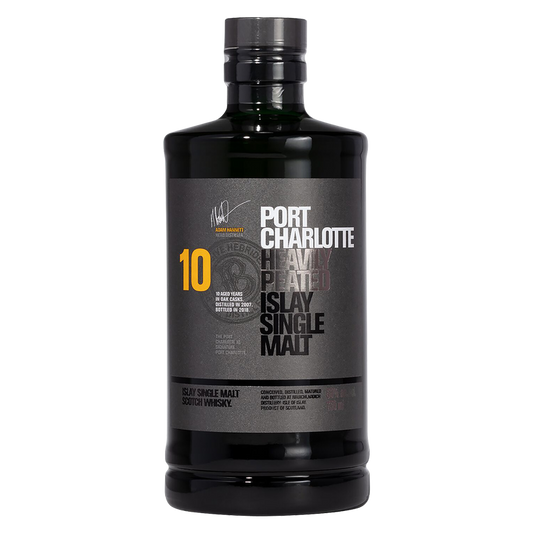 Bruichladdich Port Charlotte 10 Yr Heavily Peated Islay SM 750ml