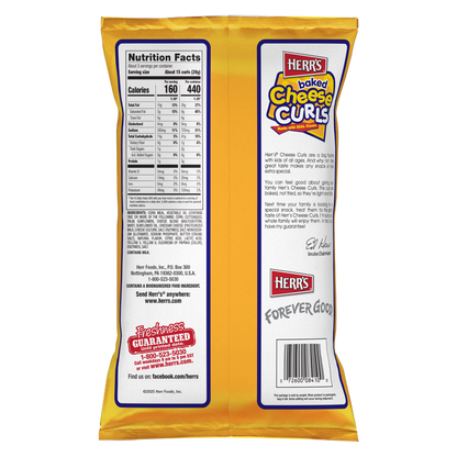 Herr's Cheese Curls 2.75 oz