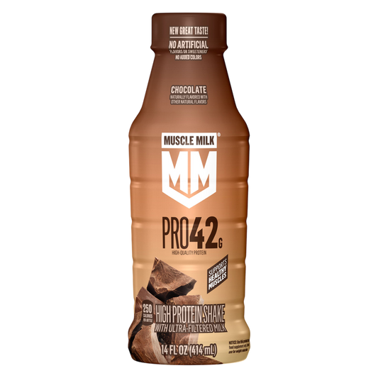 Muscle Milk PRO Milk Chocolate High Protein Shake with Ultra-Filtered 14oz Btl