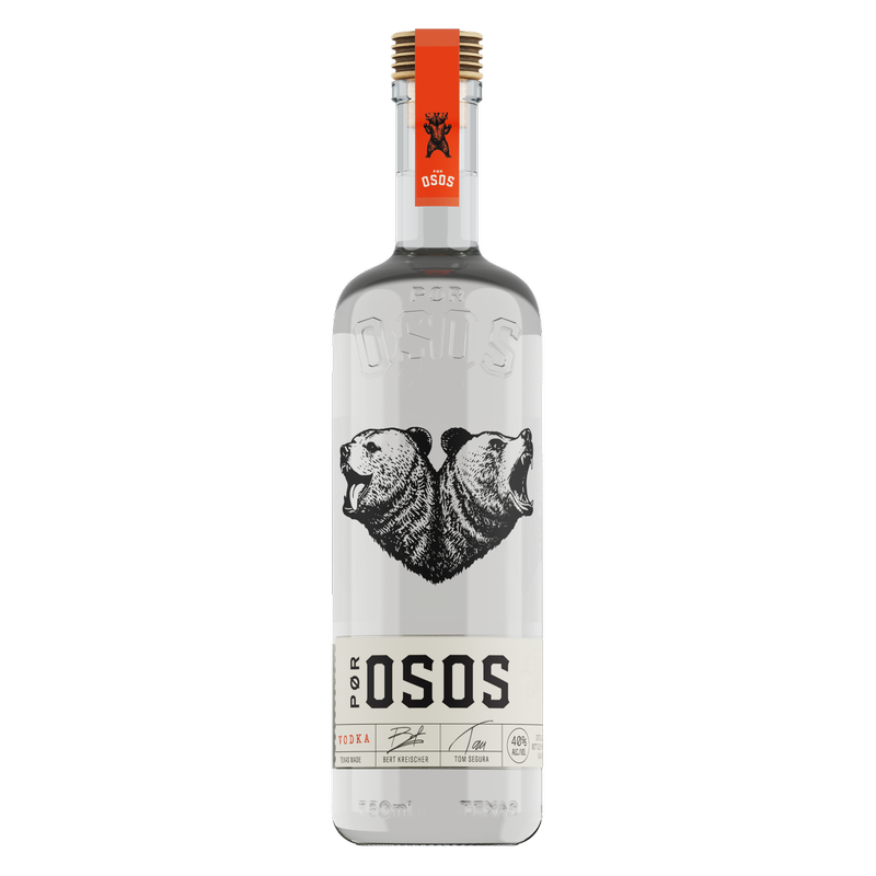 Por Osos Vodka 750ml Bottle