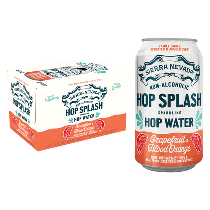 Sierra Nevada Hop Splash Citrus Sparkling Water 6PKC