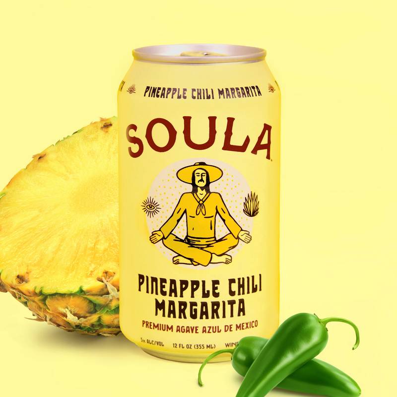 Soula Cocktails Margarita Variety 12oz Cans 8pk