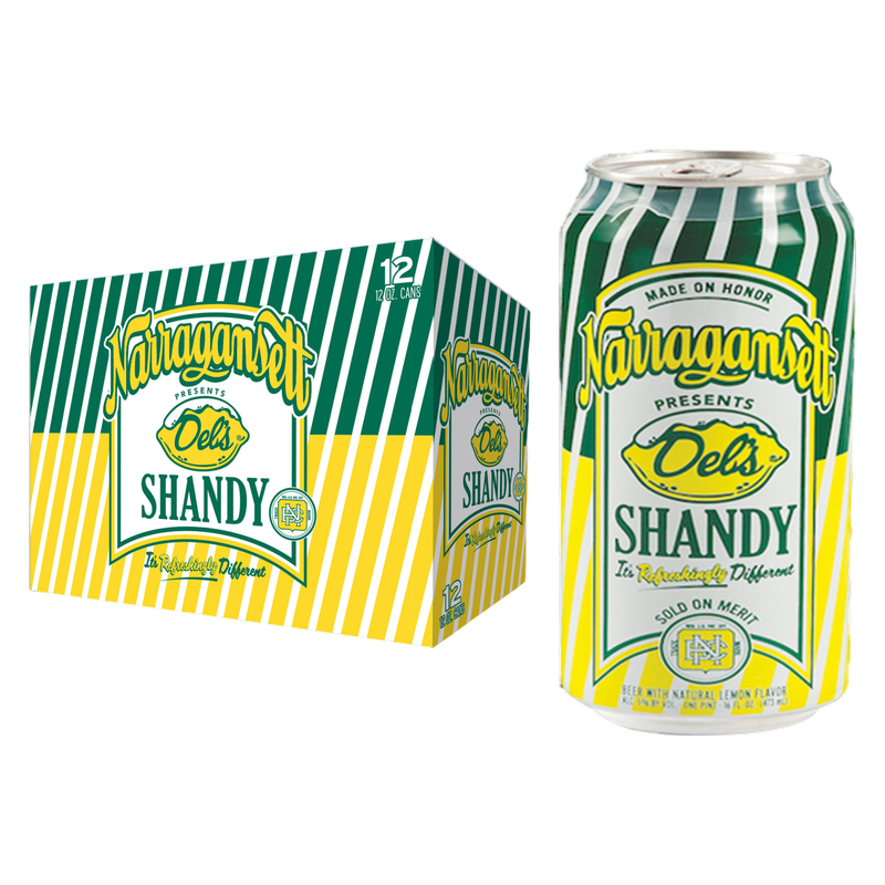 Narragansett Del's Shandy 12pk 12oz Can 4.7% ABV