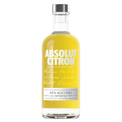 Absolut Citron Vodka 375ml