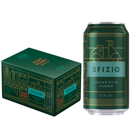 Fort Point Sfizio Italian Pilsner 6pk 12oz Can