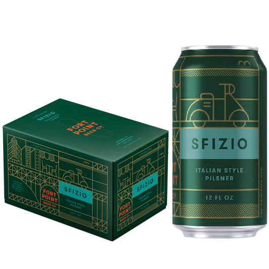 Fort Point Sfizio Italian Pilsner 6pk 12oz Can