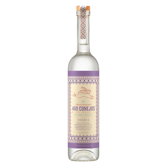 400 Conejos Tobala Mezcal Joven 750ml (80 Proof)