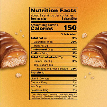 Twix Caramel Minis 9.7oz