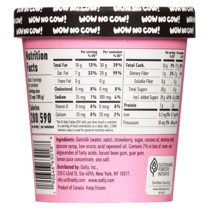 Oatly Non-Dairy Strawberry Ice Cream Pint