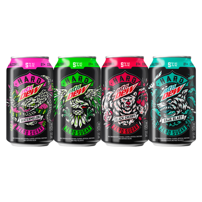 MTN DEW Hard Zero Sugar Variety 12pk 12oz Can 5.0% ABV