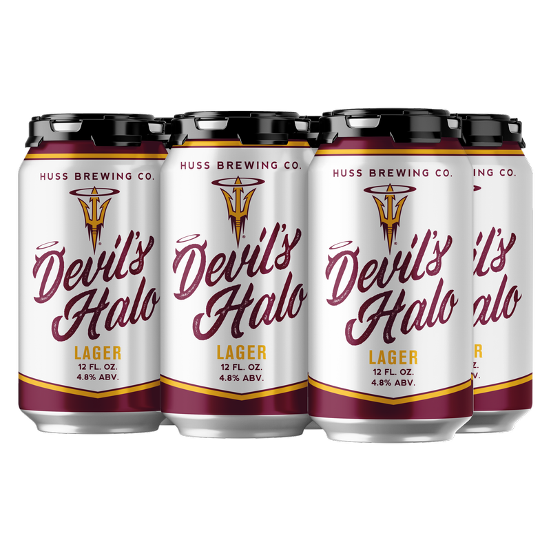 Huss Devil's Halo Lager 6pk 12oz Can