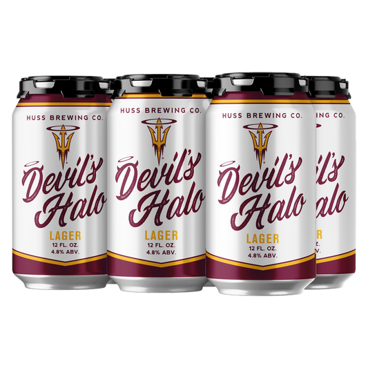 Huss Devil's Halo Lager 6pk 12oz Can