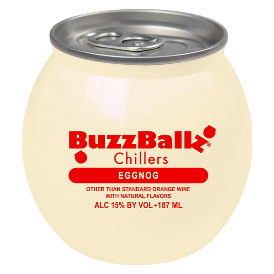 BuzzBallz Chillers Eggnog 187ml 15% ABV