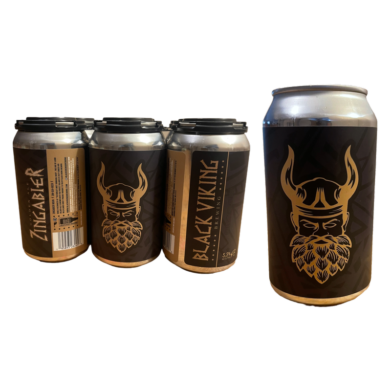 Black Viking Brewing Zingabier 6pk 12oz Can 5.5% ABV