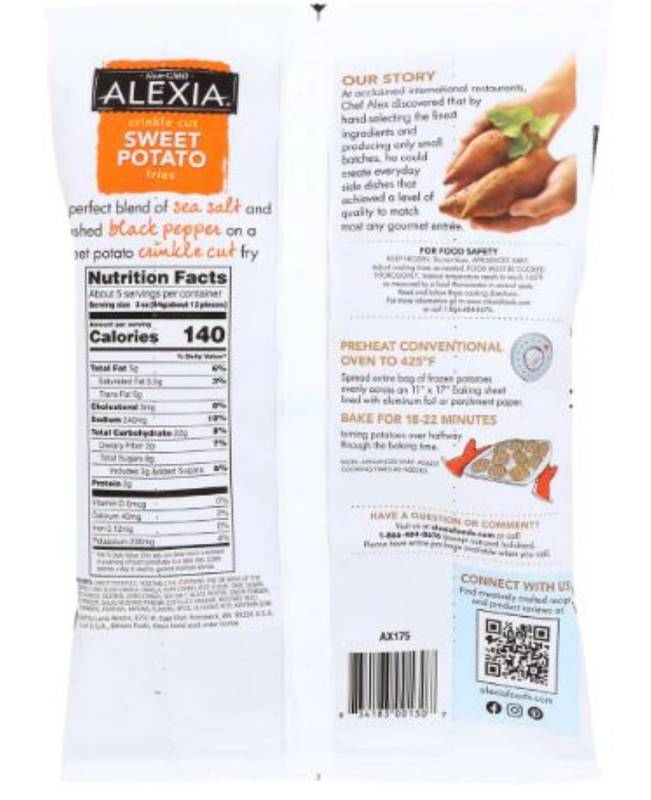 Alexia Sweet Potato Fries, 15oz