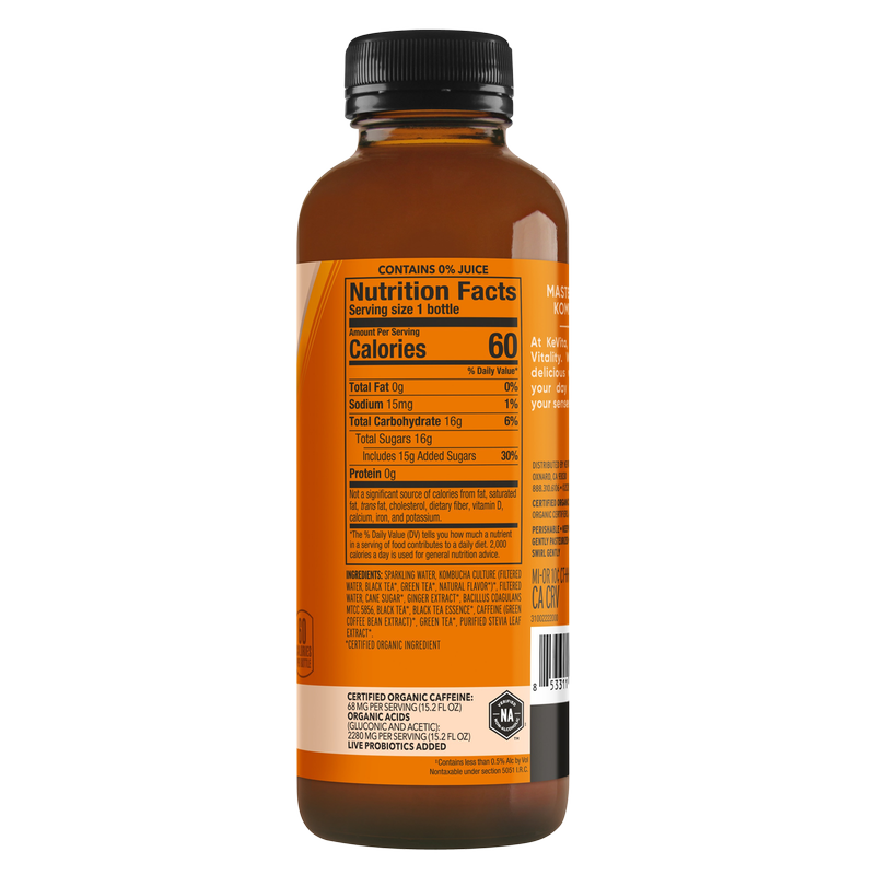 Kevita Ginger Kombucha 15.2oz