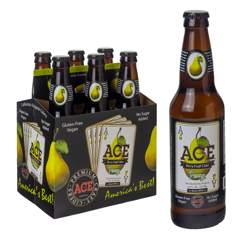 Ace Perry California Cider 6pk 12oz Btl 5.0% ABV