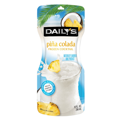 Dailys Frozen Pina Colada 10oz Pouch