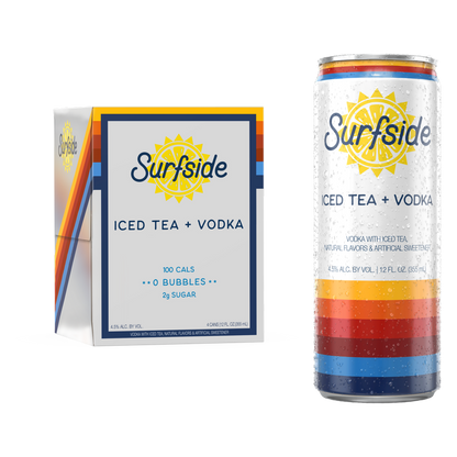 Surfside Iced Tea + Vodka 4pk 12oz Can 4.5% ABV