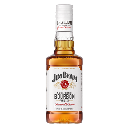 Jim Beam Bourbon Whiskey 375ml (80 proof)