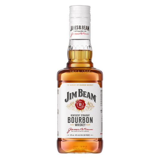 Jim Beam Bourbon Whiskey 375ml (80 proof)