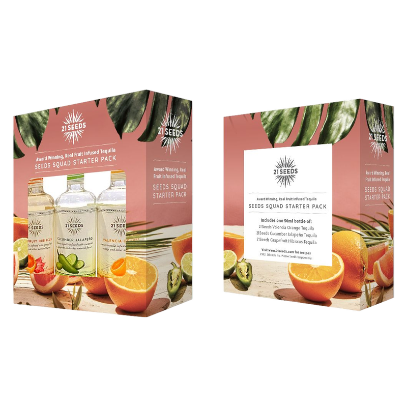 21 Seeds Tequila Squad 3pk 50ml