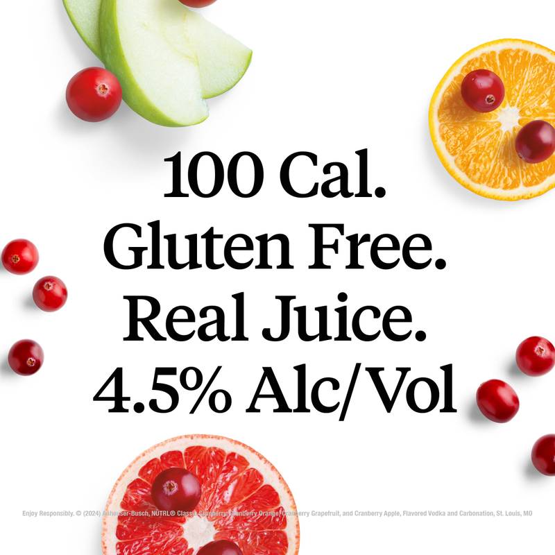 NUTRL Vodka Cranberry 8pk 12oz Can 4.5% ABV