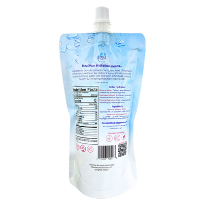 Susosu Water Hydrogen Mineral Water 10.5 oz Pouch