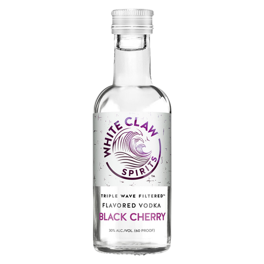 White Claw Black Cherry Flavored Vodka 50ml (60 Proof)