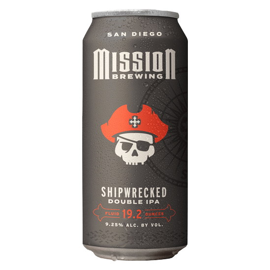 Mission Brewery Shipwrecked Double IPA (19.2 OZ CAN)