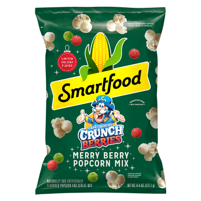 Smartfood Cap N Crunch Merry Berries Popcorn Mix 6.25oz
