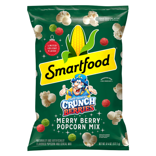 Smartfood Cap N Crunch Merry Berries Popcorn Mix 6.25oz
