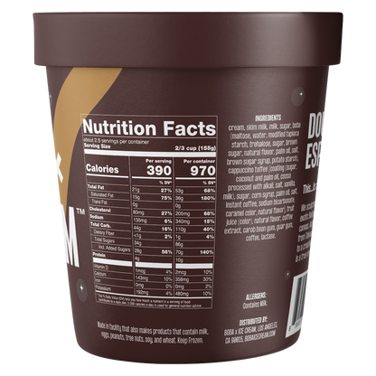 Boba x Ice Cream Double Espresso Pint