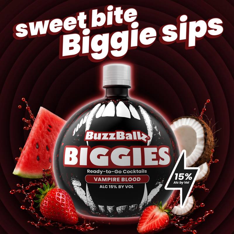 BuzzBallz Biggies Vampire Blood Chiller 1.5L
