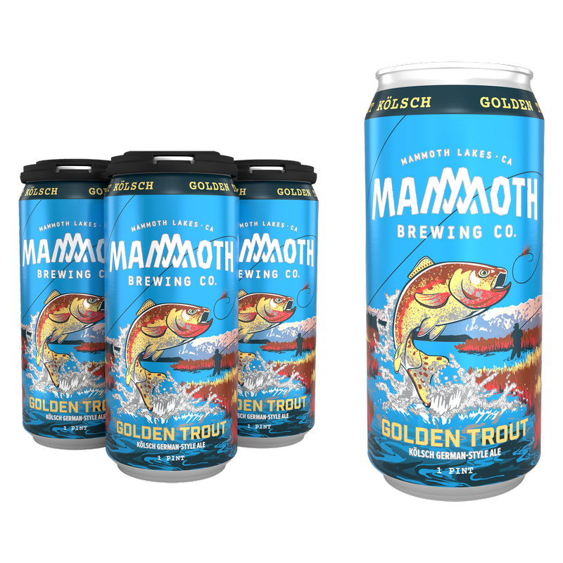 Mammoth Brewing Co. Golden Trout Kolsch (4PKC 16 OZ)