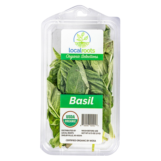 Organic Fresh Basil - 0.75oz