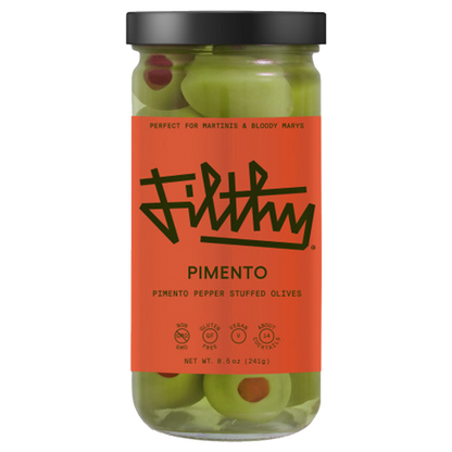 Filthy Pimento Stuffed Olives 8oz