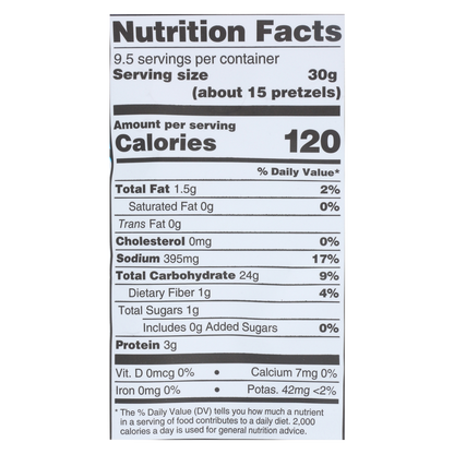 Unique Snacks Pretzel Shells Original 10oz