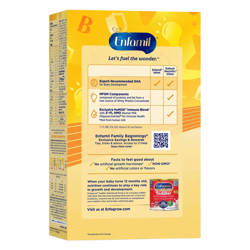Enfamil NeuroPro Infant Formula Powder Refill Box 36.4oz